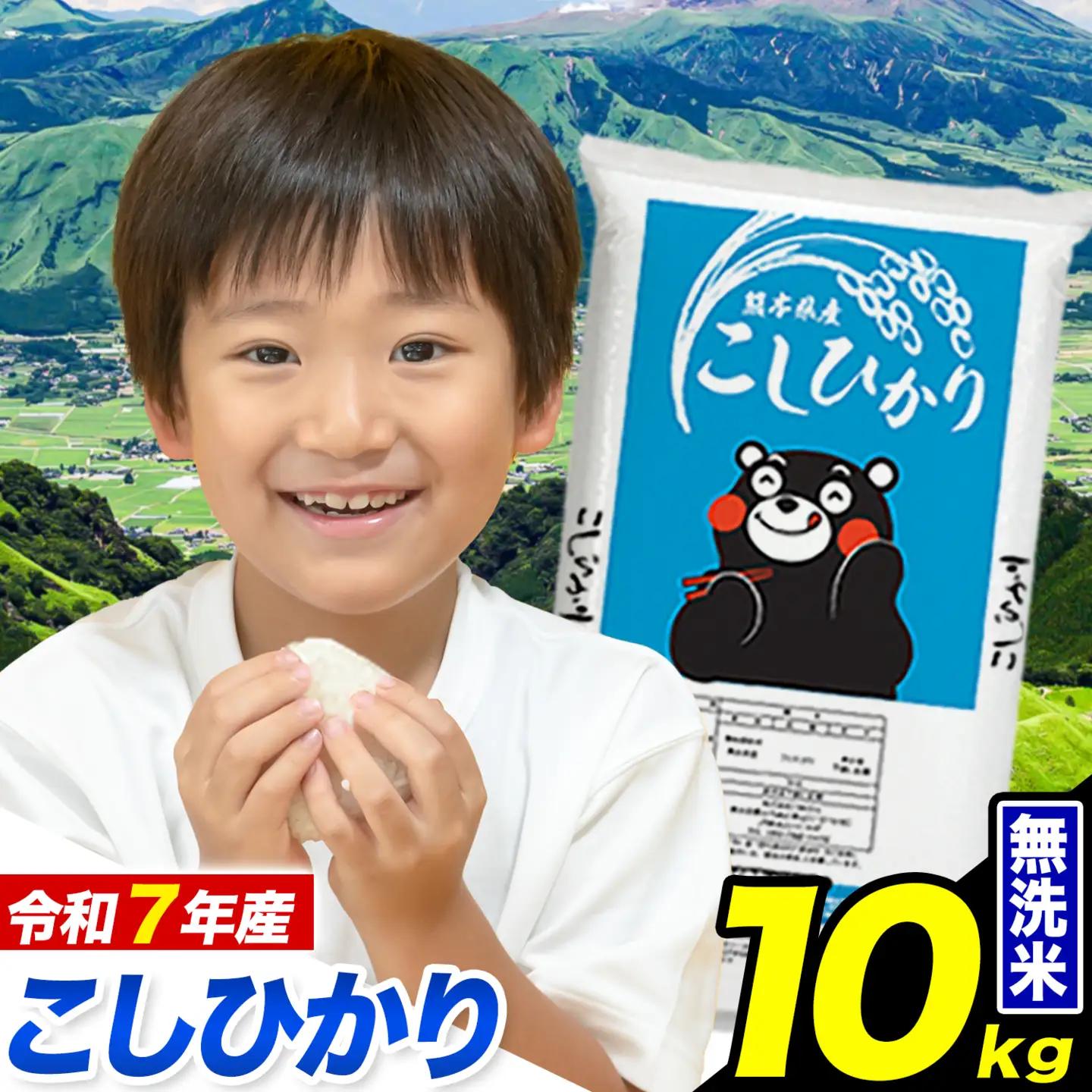 令和7年産 こしひかり 無洗米  10kg  無洗