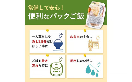 【定期便3回】山形県産 特別栽培米使用！もち麦とつや姫玄米ごはん 24個×3回 合計72個 GABA入 レンジで2分 パックごはん パックライス F2Y-6738