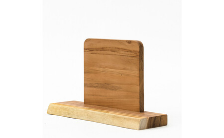 レコードスタンド 幅33cm 奥行き9cm 高さ19.5cm チーク無垢材