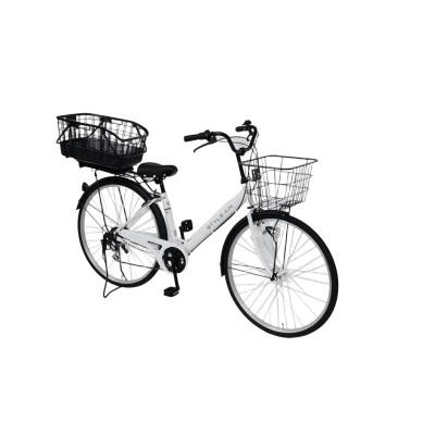 ふるさと納税 泉佐野市 STYLE KIX FAMILY276 リアバスケット付 マットホワイト 27型 自転車 完成品 |  | 01