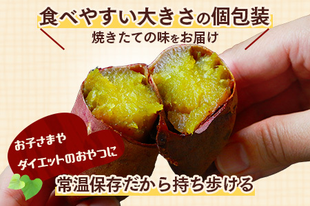 【順次発送】 紅はるか 蜜焼いも 合計1.2kg ＜ 120g 個包装 ×10 パック ＞ 国産 真空袋 真空パック 焼芋 焼き芋 さつまいも 常温 042-0581