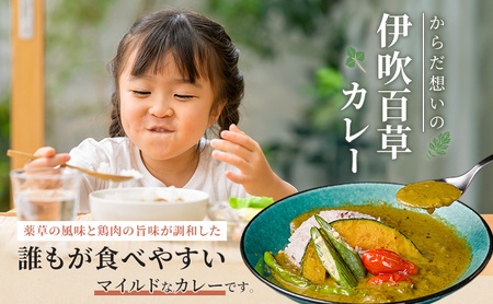 カレー 伊吹百草 チキンカレー 200g 5個 レトルト 鶏肉 チキン レトルトカレー ご当地カレー 肉 便利 食品 惣菜 簡単調理 薬草 お取り寄せ いびはる商舎 送料無料 岐阜県 揖斐川町
