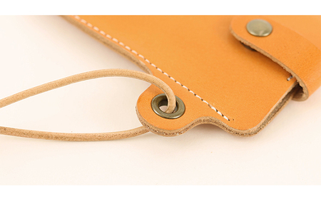 Native Creation カードポシェット NC3728 全8色 栃木レザー【納期1～2カ月】 【ORANGE】