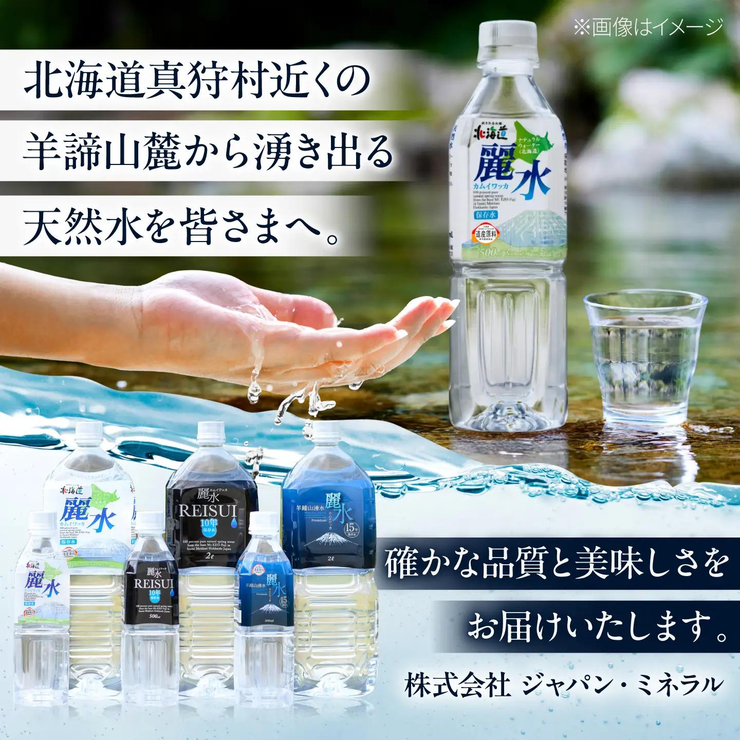  ≪5年≫ 保存水 500ml×24本 [BPAI001] 水
