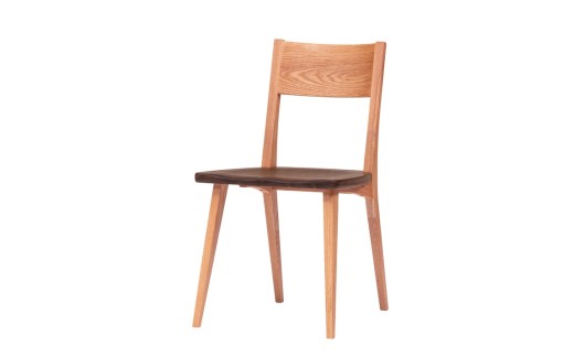 ダイニングチェアJSR-DC1231X オーク ウォールナット /  しつらいシリーズ オフィス 椅子 1脚 いす イス ノンストップ塗装 和 モダン ノスタルジック ナチュラル 板座 木製 リビング ダイニング デザインチェア 北欧 おしゃれ 木製椅子 木製チェア 食卓椅子 飛騨市