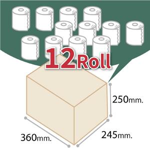 10年保証 備蓄用トイレットペーパー 200m 4ロールBOX LT-103 | 丸英製紙