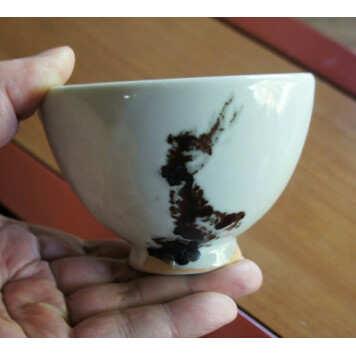 乃利陶窯【さびもん】李白錆紋様 一服碗 湯呑 お湯のみ 酒器 有田焼 食器 器 うつわ A11-57_イメージ4
