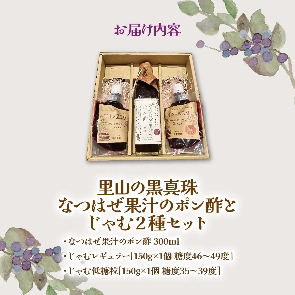 【ジャパン・フード・セレクション グランプリ受賞！】なつはぜ果汁のポン酢300mlとじゃむ150g×2種 ITTAA008