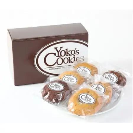 Yoko's CookiesのアメリカンクッキーBOX 6枚セット(3種類入)【1349873】