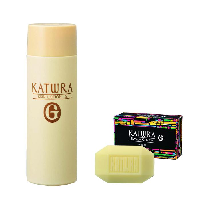 【ふるさと納税】カツウラ化粧品　化粧水300・石けんセットG | 西宮 スキンケア 化粧水 保湿ケア 石けん 人気 おすすめ 美容 肌ケア 敏感肌 お取り寄せ 通販 送料無料 ふるさと納税