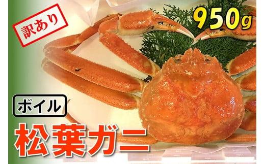 【魚倉】足1本なしボイル松葉ガニ (特大950g) 訳あり 312011_DP011