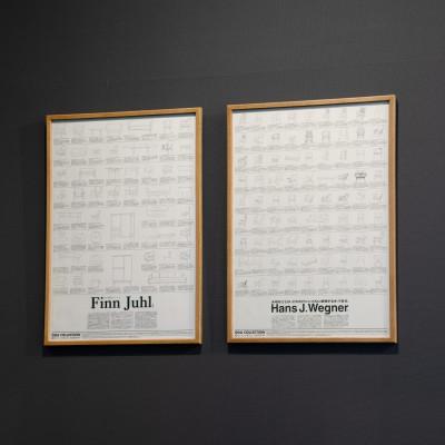 ふるさと納税 旭川市 旭川家具 フレーム×織田コレクション図録ポスター B2 Hans J. Wegner2_03436 |  | 02