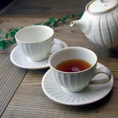 ふるさと納税 益子町 【益子焼】kinari紅茶セット◆ ティーポット カップ&ソーサー 茶器セット |  | 02