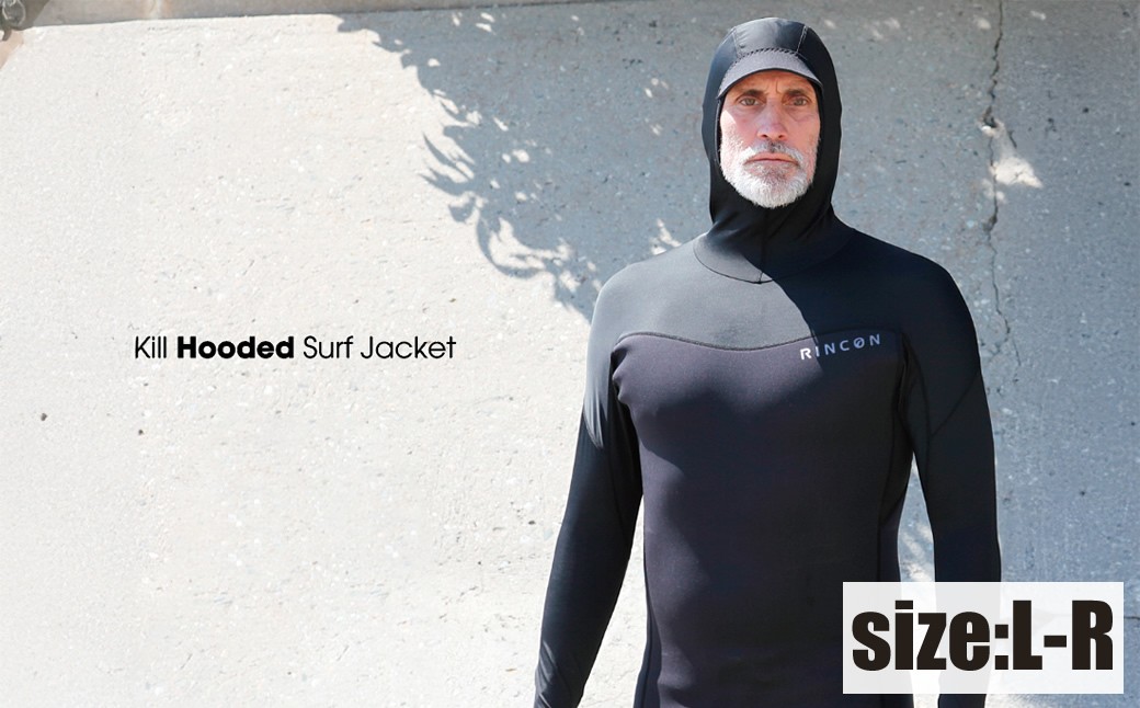 
                  ウエットスーツ Rincon 1mm KILL HOODED 長袖 JACKET 真夏仕様 5.5cm バイザー付き L-Rサイズ【 マリンスポーツ ウエットスーツ サーフィン ダイビング 海老名市 トシズマリンプロジェクト 】
                