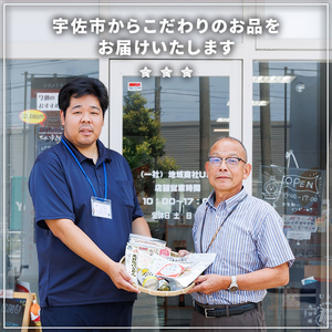 ＜期間限定＞故郷のお祝いセット THE USA Box/DX(10品)詰め合わせ 手ごね味噌 黒煮豆 はちまんの恵 黒豆きな粉 高菜漬け 鶏めし ねぎねぎ団味噌 やせうま とりちん 宇佐勝ちえび ゆず