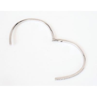 ふるさと納税 甲府市 PT900 0.50ctダイヤモンドブレスレットP3342 |  | 02