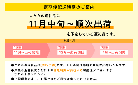 【令和7年産 先行予約   配送時期：2025年11月中旬～】【3カ月定期便】青森県平川市産まっしぐら20kg(精米)