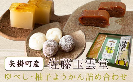 
            40. ゆべし・柚子ようかん詰め合わせ 佐藤玉雲堂 岡山県矢掛町 柚子 ようかん 和菓子 スイーツ デザート《30日以内に出荷予定(土日祝除く)》
          