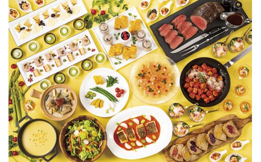 
                  【八王子市ふるさと納税】京王プラザホテル八王子　平日ランチバイキング　ペア御食事券（1組2名様） | ホテル レストラン バイキング ブッフェ ペア 食事券 人気 おすすめ 送料無料 東京 八王子
                