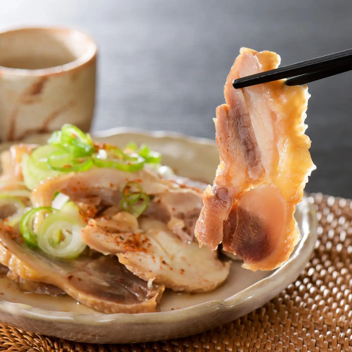 肉中華 冷蔵 かほく冷たい肉中華 4食分 チャーシュー付 肉中華