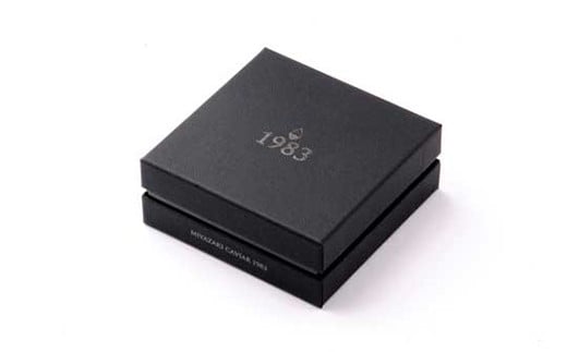 【12回定期便】宮崎キャビア MIYAZAKI CAVIAR 1983　400ｇ×12ヶ月　国産「ジャパン キャビア」＜864-1＞魚介類 魚卵 高級珍味 毎月届く 1年定期 宮崎県西都市