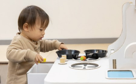 段ボール製おもちゃ おままごとキッチン[OAN004]  おもちゃ遊具