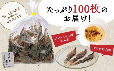 ほたるいか 素干し 100枚 ｜ おつまみ ハマオカ海の幸 ホタルイカ 干物 魚介 魚介類 海鮮 魚 つまみ 加工食品 ※沖縄・離島への配送不可