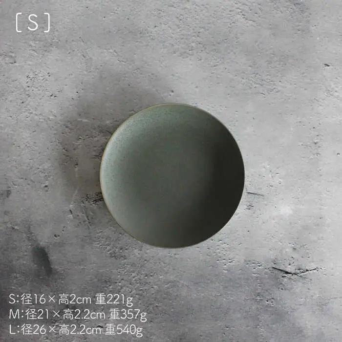 【波佐見焼】Naturalシリーズ プレート 3点セット （グリーン）【光春窯】 食器 取り皿 ケーキ皿 [XD42] 波佐見焼