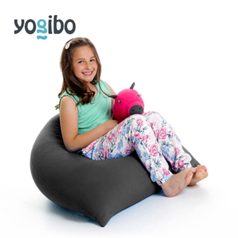 ビーズクッション ヨギボー ピラミッド ダークグレー Yogibo Pyramid 子ども用 小型 三角形 座椅子 持ち運び 洗えるカバー インテリア 快適 ギフト プレゼント おしゃれ 贈り物 結婚祝い 誕生日 おすすめ