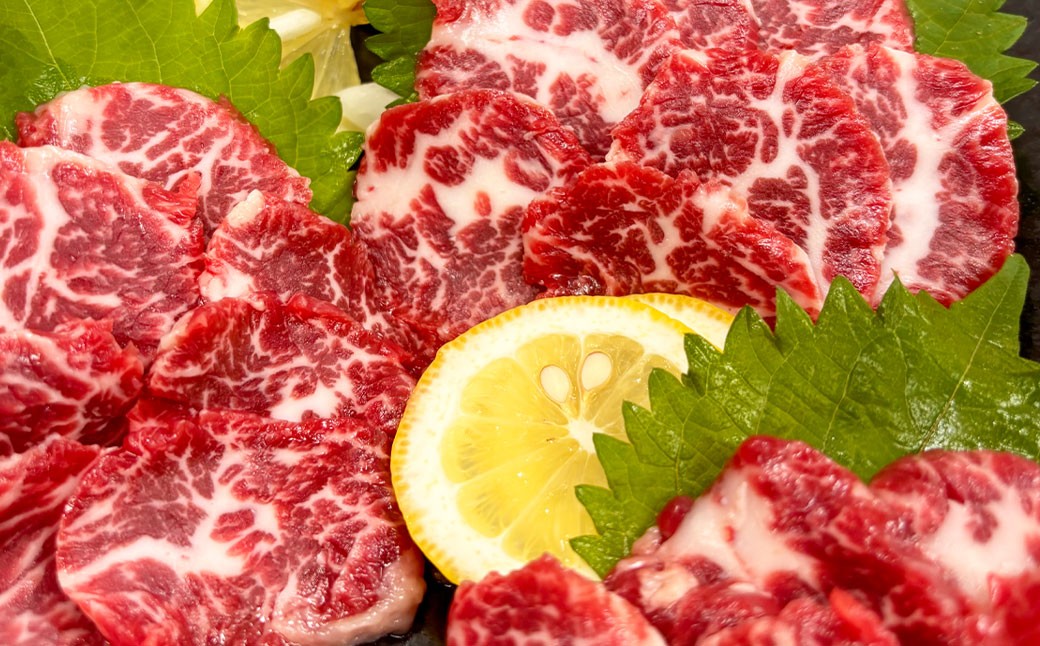 熊本特産肥後馬刺し(霜降り160g)