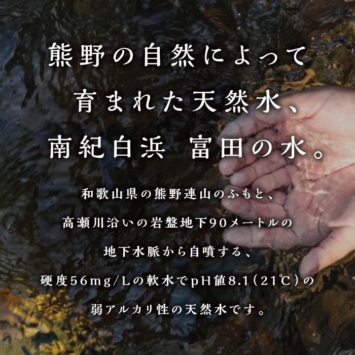 5年保存水 南紀白浜 富田の水 1.3リットル 8個入り×8ケース