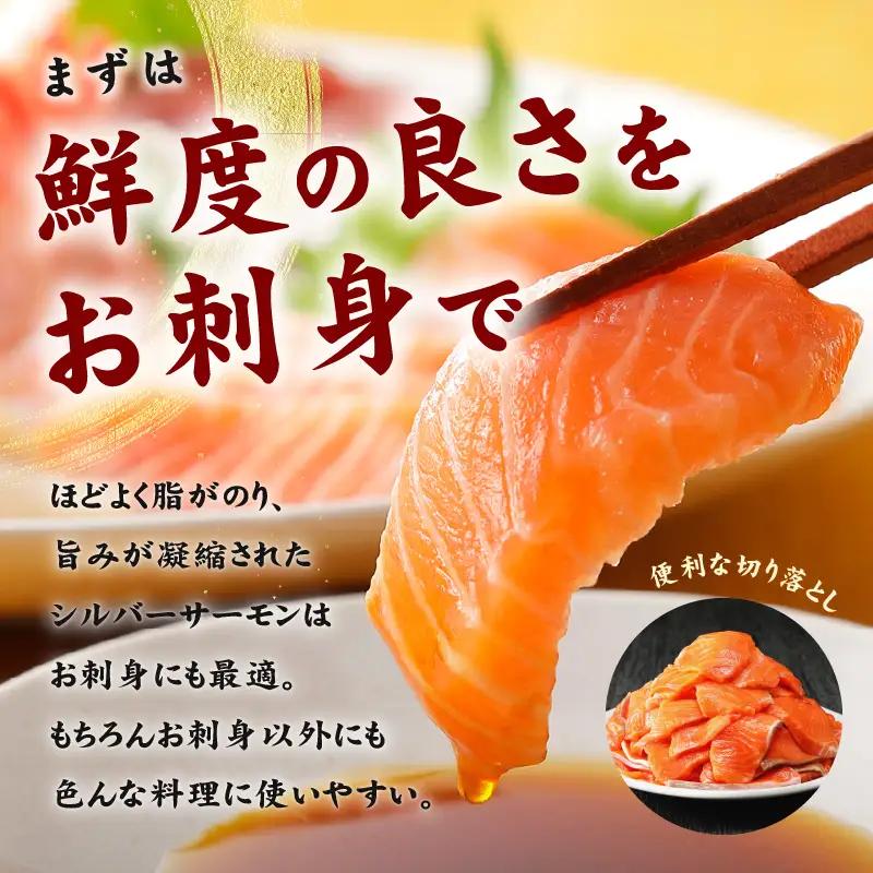 サーモン 切り落とし 900g サーモン