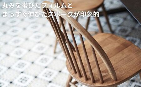 Coccole  ダイニングチェア  ウィンザーチェア 1脚  椅子 疲れにくい  天然木  選べる【9_8-002】