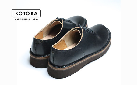  KOTOKA ( コトカ ) 婦人靴 一枚革 ダービー KTO2002L ( ブラック ) ファッション シューズ 雑貨 日用品 牛革 お洒落 レザーシューズ 快適 レディース  BN004 23.