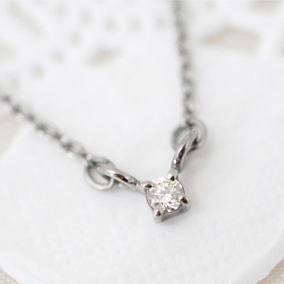 純チタン天然ダイヤモンド0.05ctネックレス 変色しにくい ギフト かわいい 新潟県 弥彦村【配送不可地域：沖縄県】