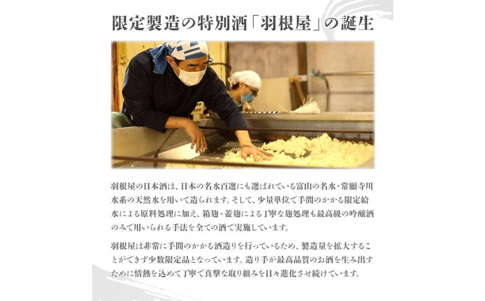 羽根屋　大吟醸