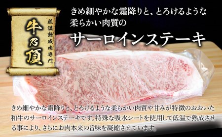 おおいた和牛 サーロインステーキ 約200g×2枚(合計400g) 牛肉 和牛 豊後牛 国産牛 赤身肉 焼き肉 焼肉 ステーキ肉 大分県産 九州産 津久見市 国産【tsu001803】