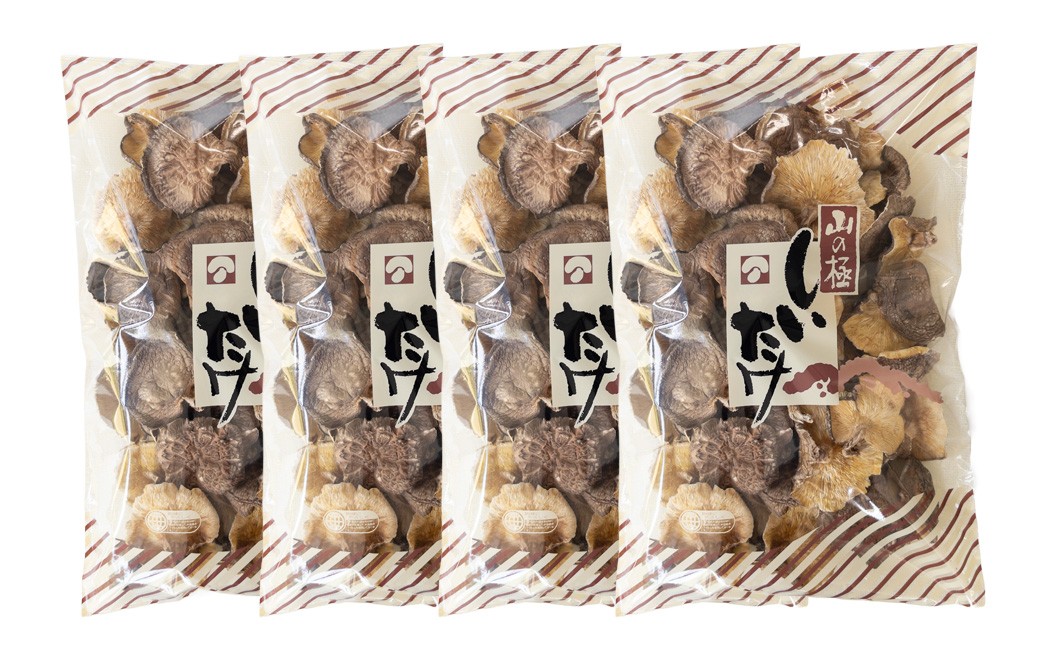 大分県産原木栽培乾しいたけ 業務用 バレ椎茸お徳用 約1600g（約400g×4袋）FBR53