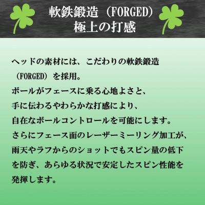 ふるさと納税 小山市 ゴルフクラブ アイアン BBクローバー ウェッジ58° フレックスR 特別仕様 |  | 01