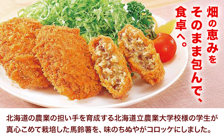 味のちぬや なまらうまいコロッケ 10個 特定非営利活動法人 銀河ほんべつ《60日以内に出荷予定(土日祝除く)》北海道 本別町 コロッケ 惣菜 じゃがいも 牛肉