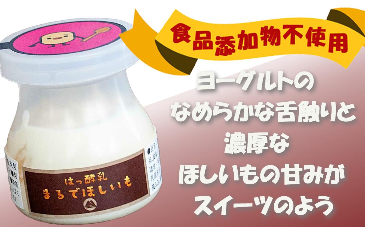 【 筑波ハム 】まるでほしいも × 3個セット2箱【 茨城県 つくば市 ヨーグルト 干し芋 ほしいも ほし芋 紅はるか さつまいも いも 健康 】