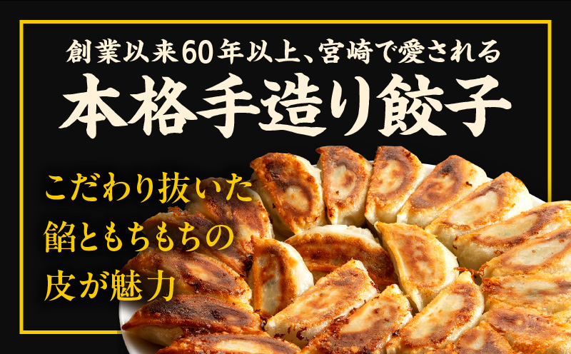 【定期便奇数月】宮崎餃子専門店・黒兵衛・餃子5パック（50個）×隔月6回_M126-T001
