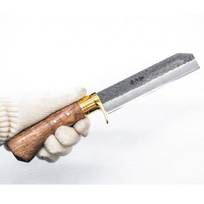 ふるさと納税 南国市 土佐渓流鉈150 黒槌目【真鍮ツバ輪】 |  | 02