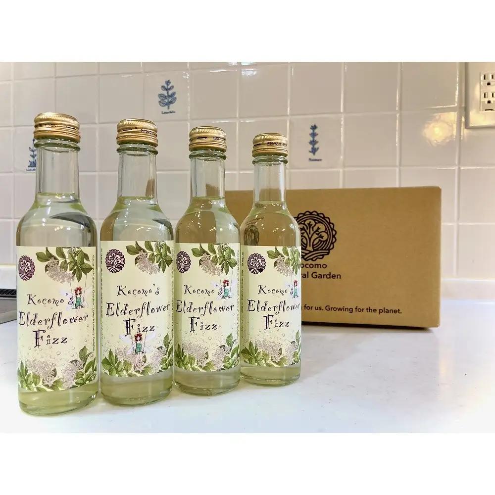 Kocomo’s エルダーフラワーフィズ 炭酸飲料 200ml×10本 _S123