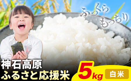 令和7年産 米 5kg 白米 お米 5キロ 神石高原応援米《10月上旬-12月上旬頃出荷予定(土日除く)》