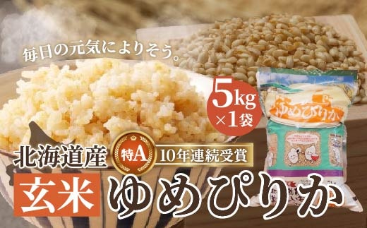 
										
										北海道産 特Aランク ゆめぴりか5kg【玄米】 HOKK012
									