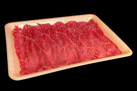 「A5ランク」米沢牛赤身もも肉しゃぶしゃぶ用500g_B042