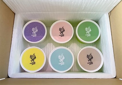 ジェラート6個セット レギュラー6フレーバー　チェントットジェラート　GELATO BOX　アイスクリーム