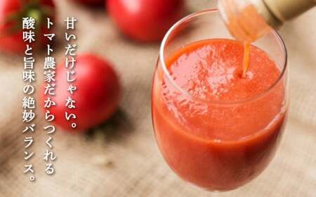 【定期便 6回】 中野ファームのトマトジュース 180ml 合計60本(10本×6回) 食塩無添加 添加物不使用 100% 北海道_Y026-0002