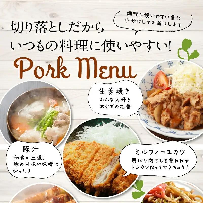 豚肉 切り落とし 豚肉[宮崎県産 3kg 250g×12P]